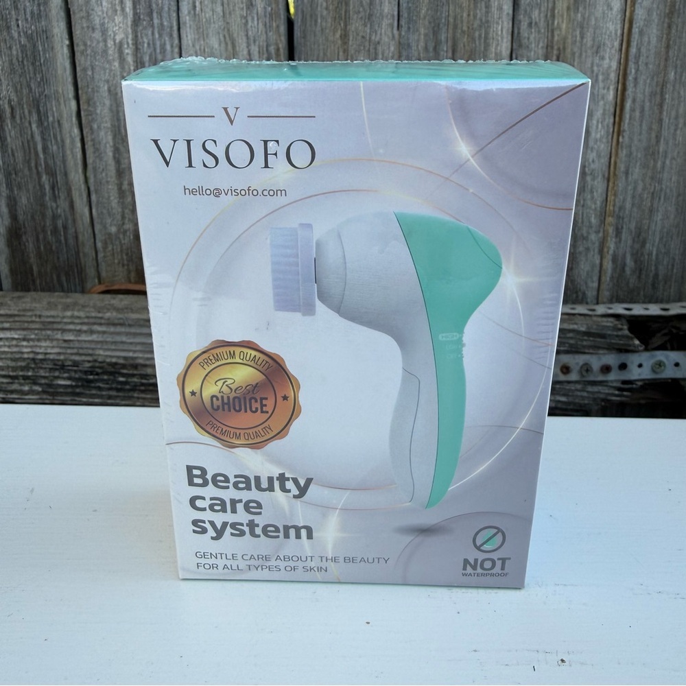 Visofo Beauty Care System in White & Mint All Skin Types New Sealed Box 3 Avail